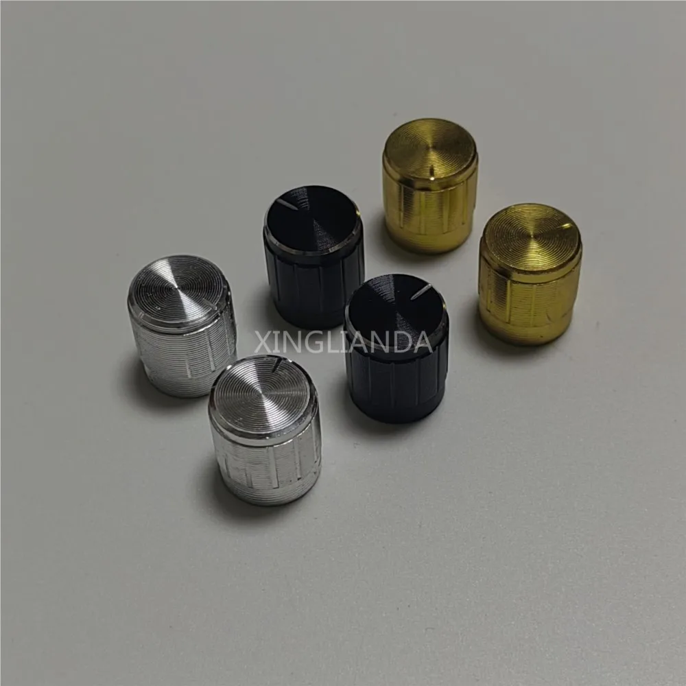 20 шт. 15*17 металлический поворотный переключатель из алюминиевого сплава ручка