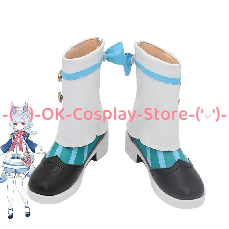 Обувь для косплея Game Genshin Impact Sigewinne обувь Хэллоуина из искусственной кожи