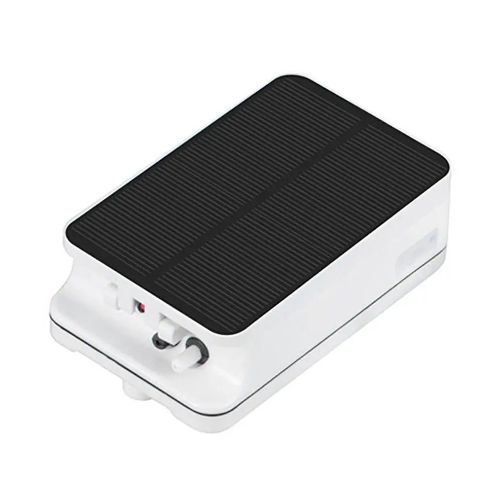 

Oxygen Pump Portable Solar Air Pump Built-in Rechargeable Battery Solar Panel Oxygen Pump Aquarium Fish Tank Oxygen Pump