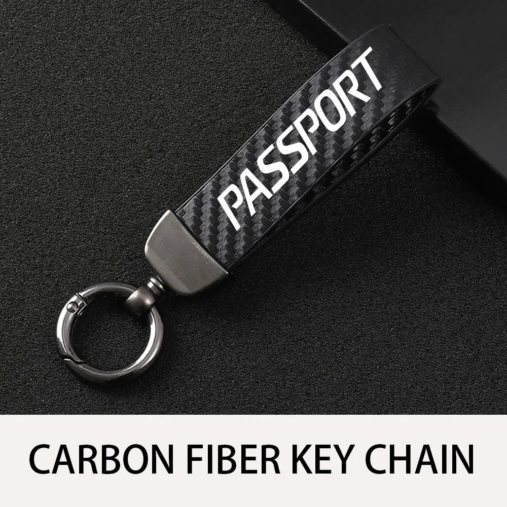 

Carbon fiber Keychain Car Key Ring Car Styling For Honda Passport Freed Elysion Inspire Clarity NSX Mobilio Legend Dohc CR-Z