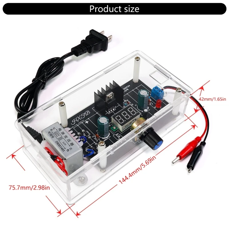 Регулируемый блок питания печатная плата электроника DIY LM317 модуль регулятора