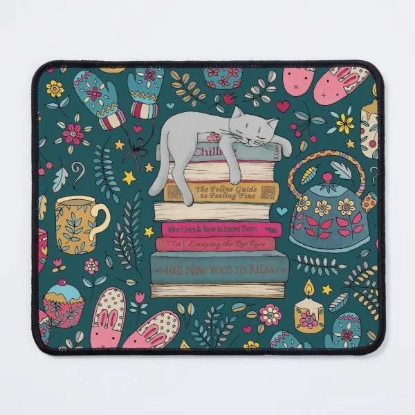 Как Hygge как кошка коврик для мыши мужской компьютерная печать игровой настольная