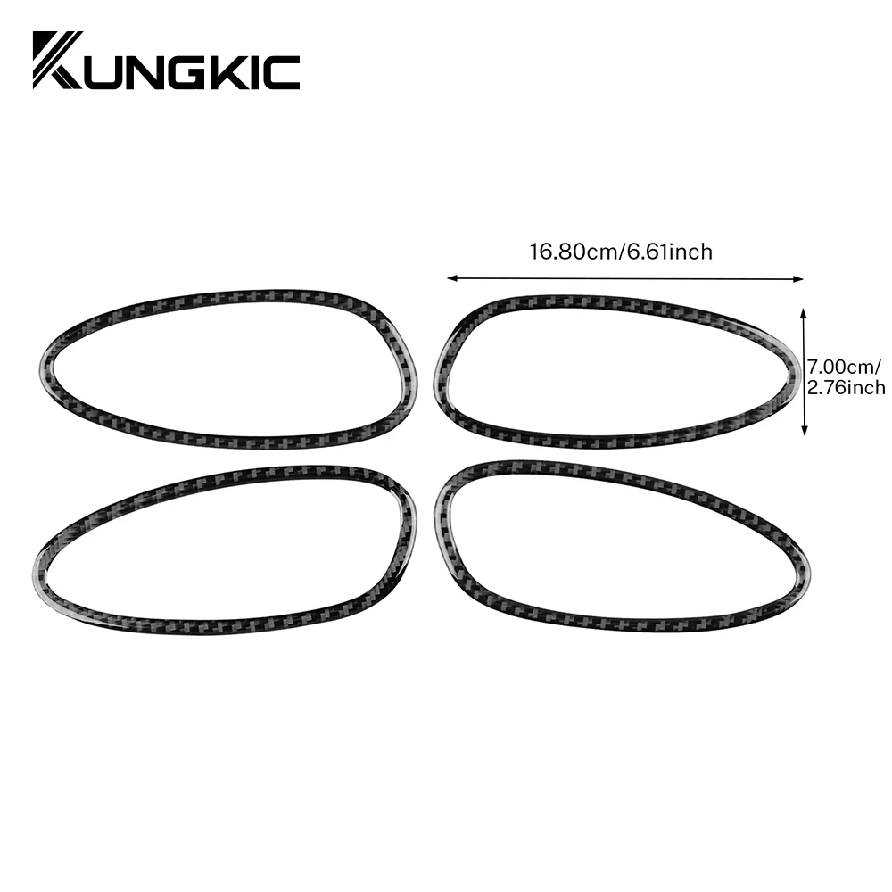 Наклейка из углеродного волокна для Seat Leon 2005 2006 2007 2008 2009 2010 2011 2012 LHD RHD внутренняя