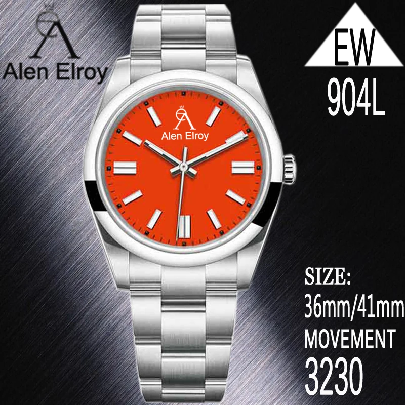 

6 Types Men Women automatic watch 36mm&41mm top quality 3230 movement 904L sapphire luxury glide smooth wristwatches+box