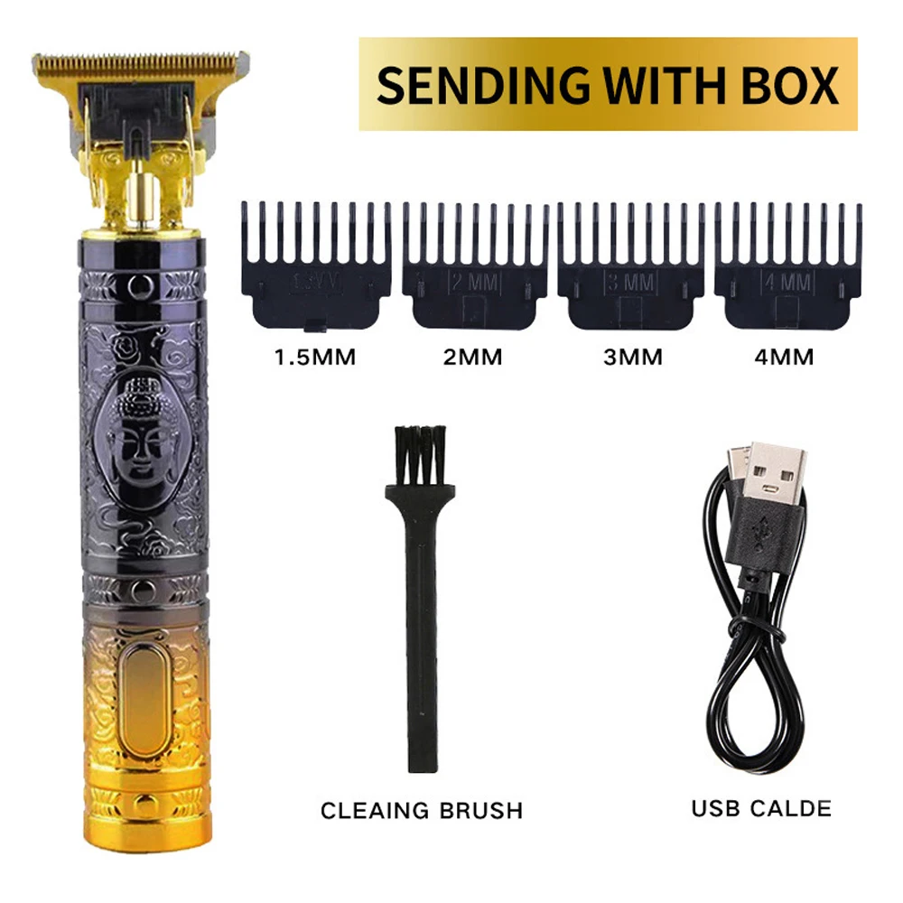 

Gradient Color Hair Clippers for Men Professional Cordless Hair Trimmer Grooming kit Hair Cutting Tool for Barber Baby Mens Gift