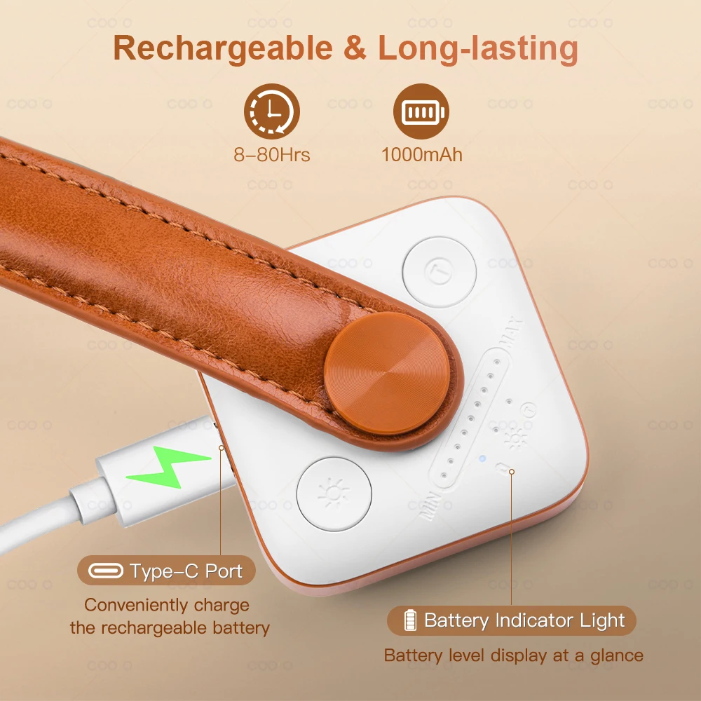 Уникальная лампа для планшета Coolo с USB-аккумулятором регулируемая яркость 9