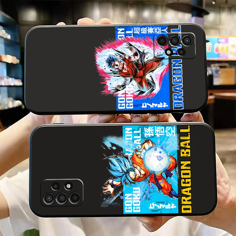 

Dragon Ball Saiyan Phone Case For Samsung Galaxy A31 A32 A41 A42 A51 A52 A71 A72 4G 5G Silicone Cover Coque Carcasa Funda Soft