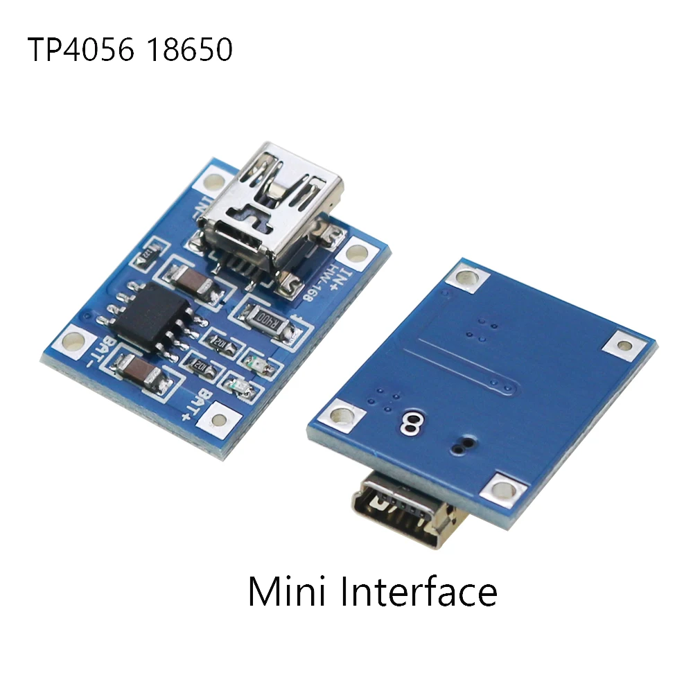 

Зарядное устройство для литиевой батареи 3,7 В, 5 В, 1 А, 18650, зарядка литий-ионной батареи Lipo, защитный модуль «два в одном», защитная плата Micro USB Type-C