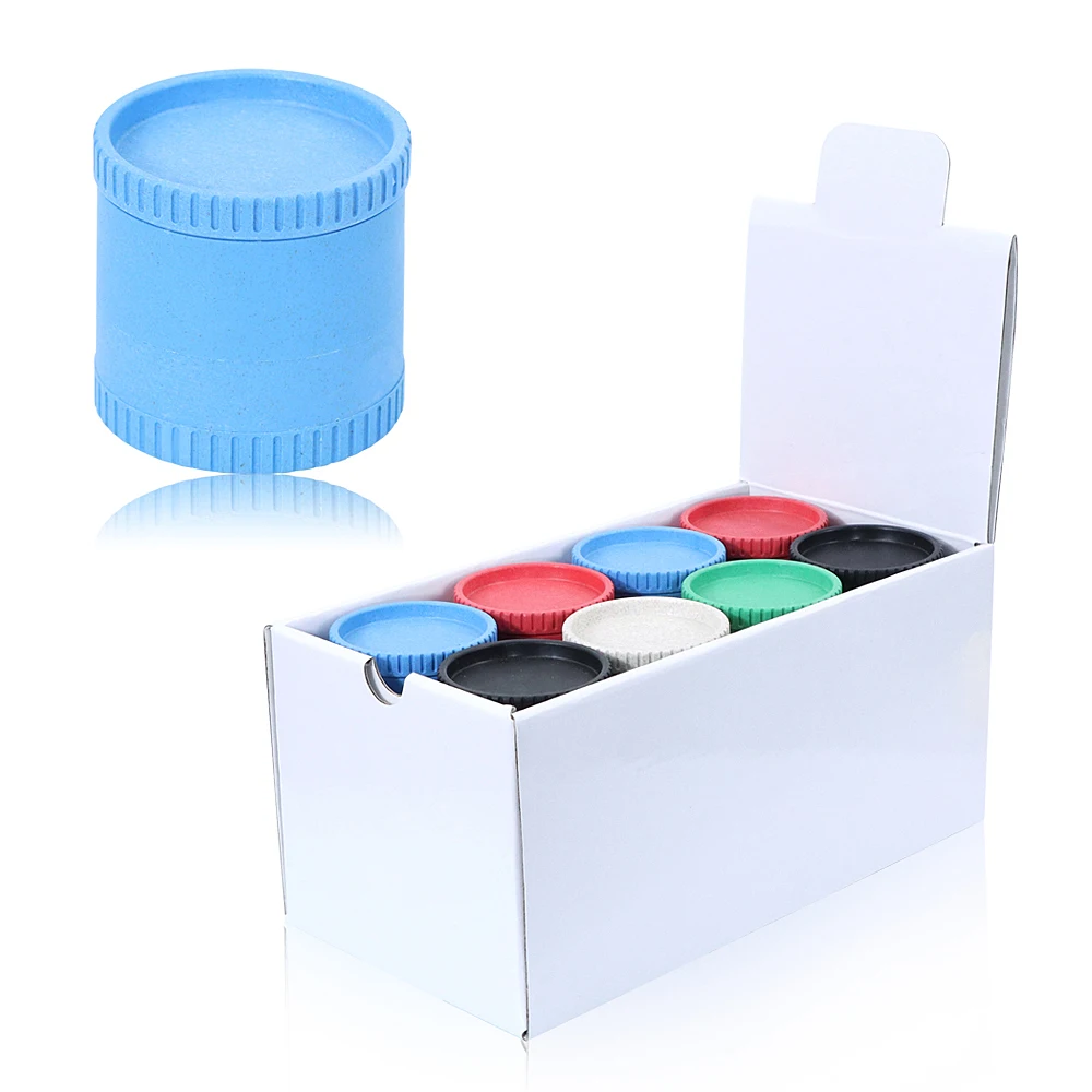 

Hornet Plastic Tobacco Grinder 56mm 4 Layers Herb Grinder Spice Crushing Smoking Accessories