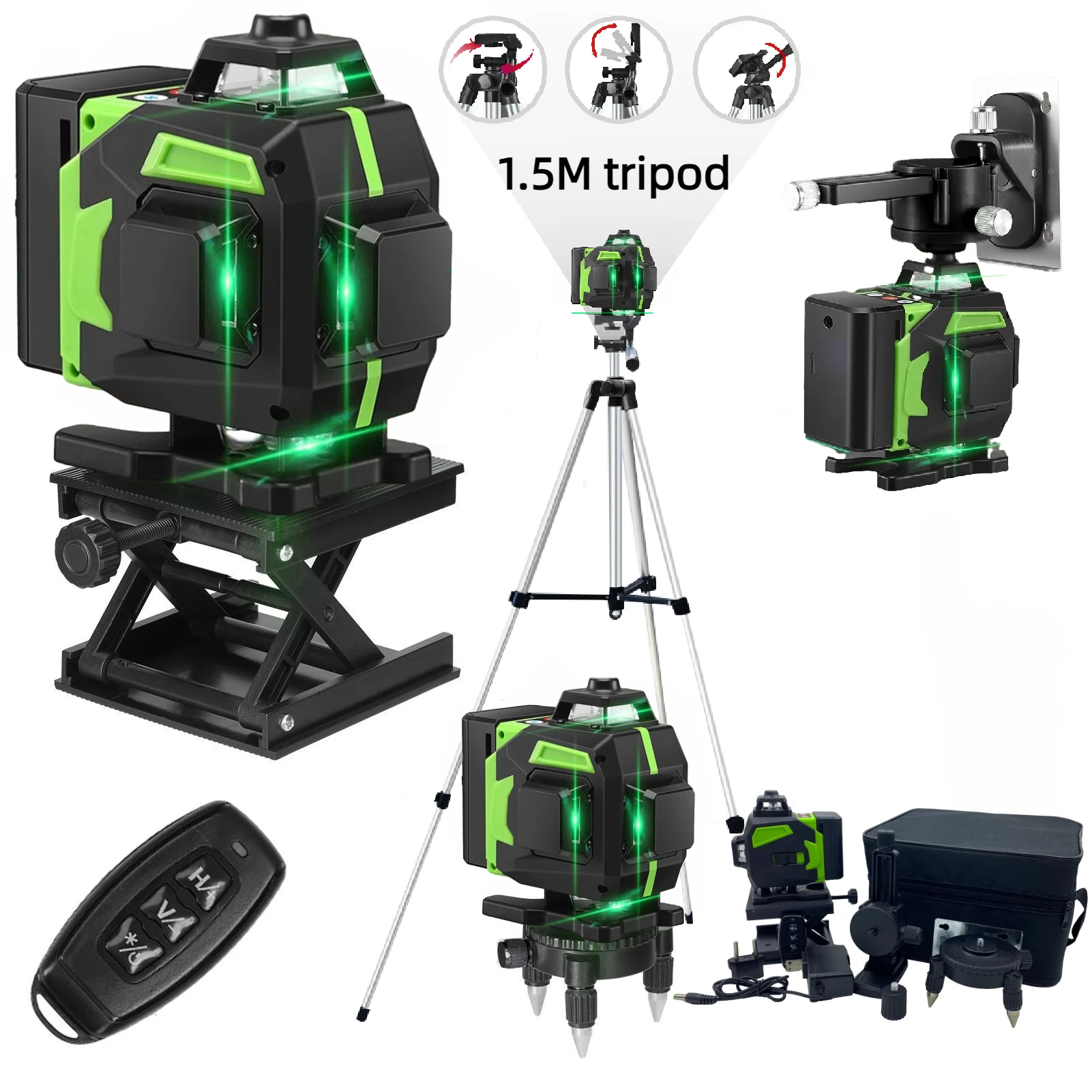 

Лазерный уровень Nivel A Mini 16 Линий Зеленый