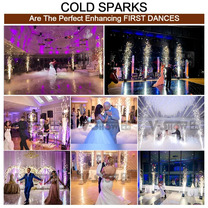 Внутренний бездымный DMX-контроллер VSHOW CSF750 Cold Spark (art.: 3920d14e520ea) - 3920d14e520ea