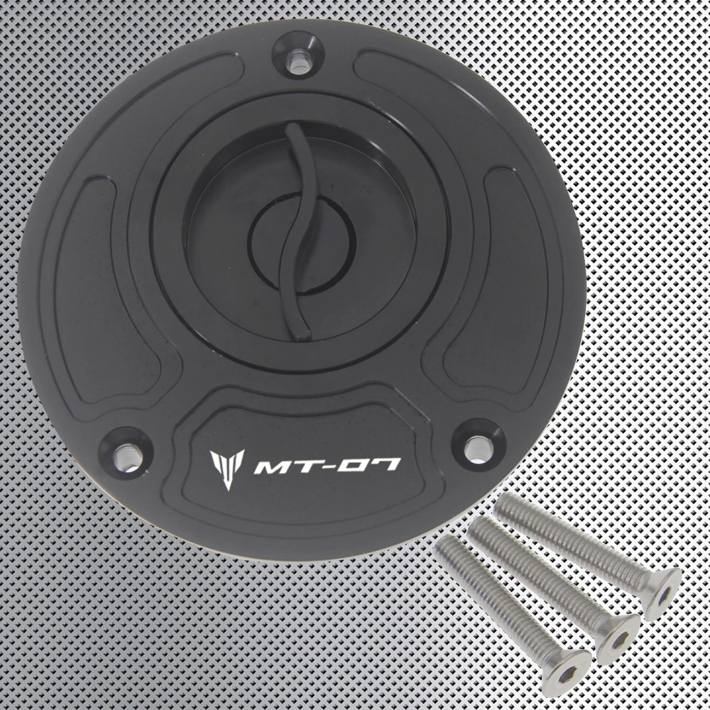 

Ридержакки®Крышка бензобака мотоцикла, крышка бензобака без ключа для Yamaha MT-07/FZ-07 2014-2020 (аксессуары MT07)