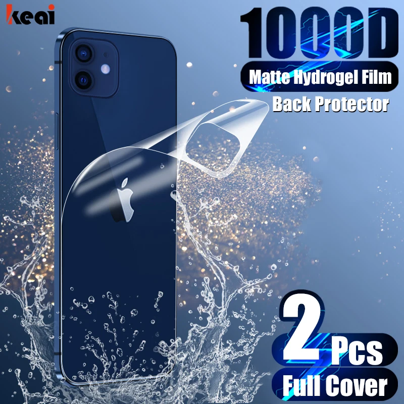 

Пленка Гидрогелевая матовая для iPhone 11/12/13 Pro Max, 2020, 2 шт.