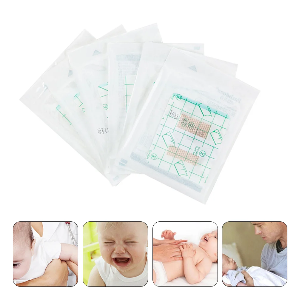 

2 Boxes/20pcs Protective Portable Belly Button Sticker Swimming Navel Patch for Baby