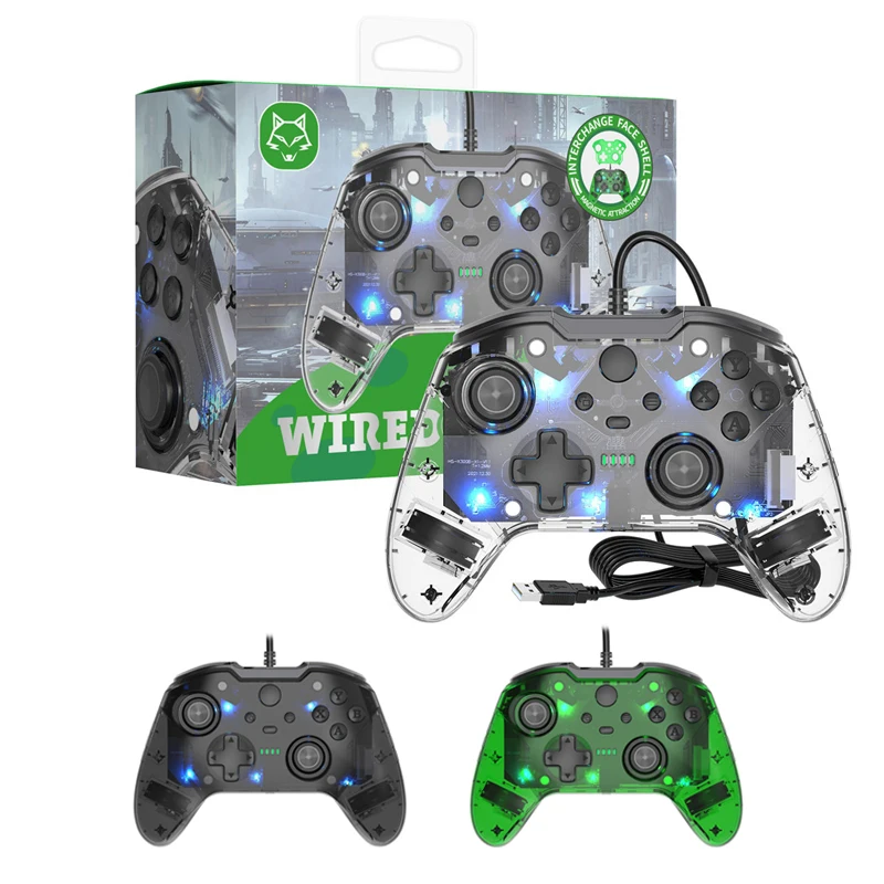 

Проводной геймпад AUBESS, геймпад для Xbox серии X, Xbox Series S, Xbox One, Windows 10 и более 3,5 мм