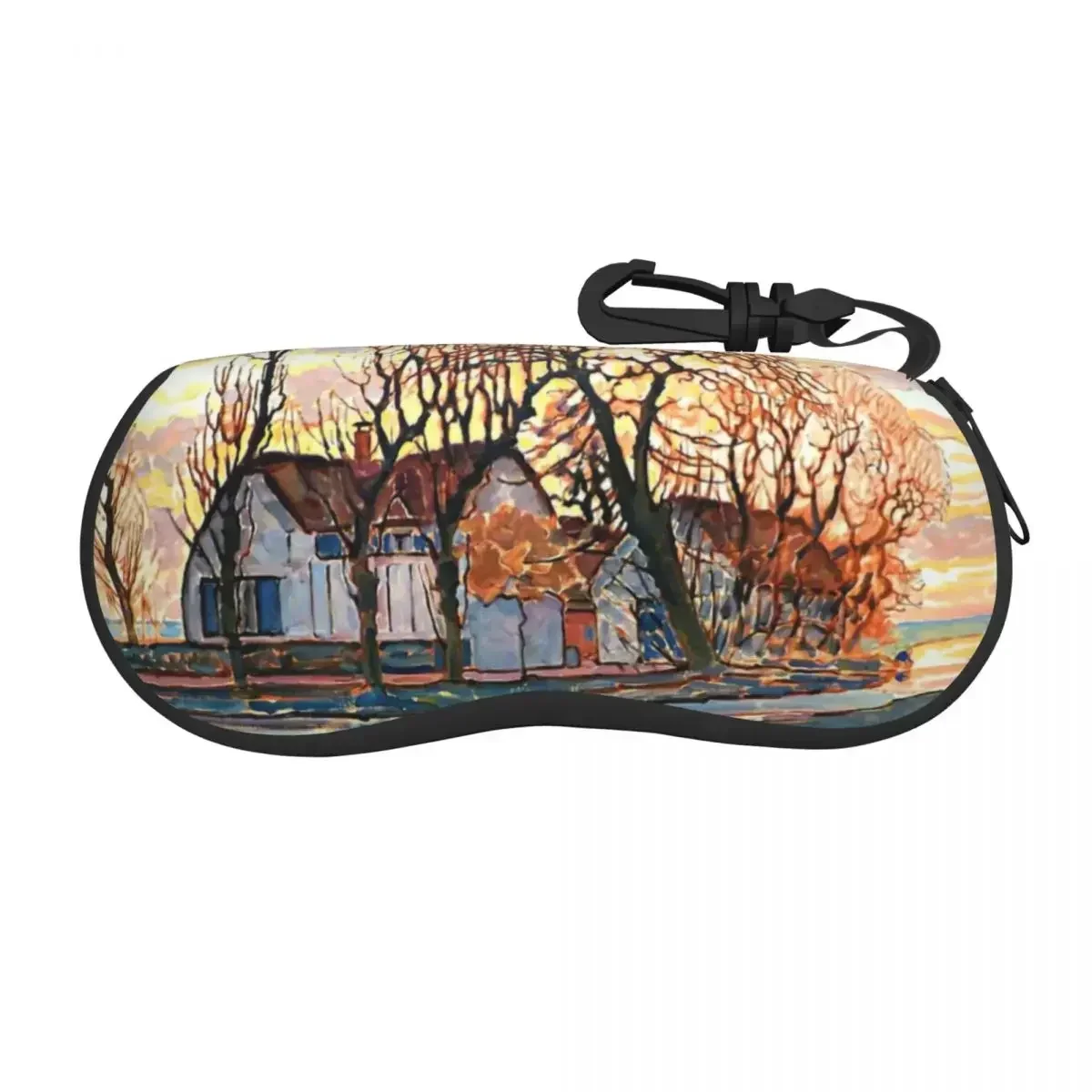 Пользовательский футляр для очков Ферма возле дуайв в форме ракушки унисекс