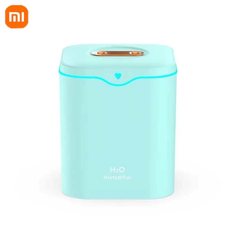 

Новый USB-увлажнитель, бесшумный двойной спрей, 2000 мл, бытовая лампа большой емкости, спрей для увлажнения воздуха в помещении, 2024