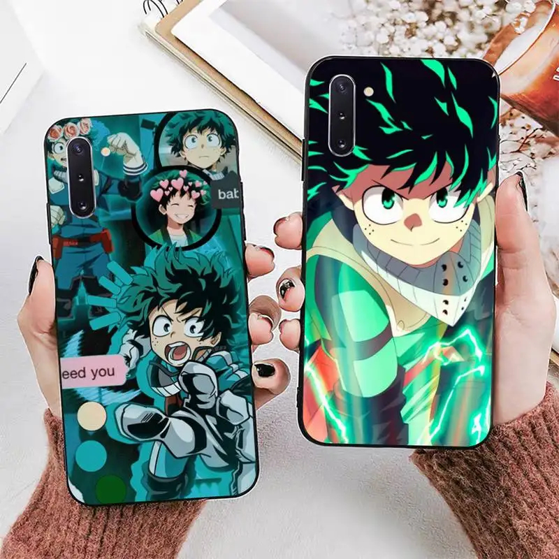 

My Hero Academy Phone Case for Samsung Note 5 7 8 9 10 20 pro plus lite ultra A21 12 72