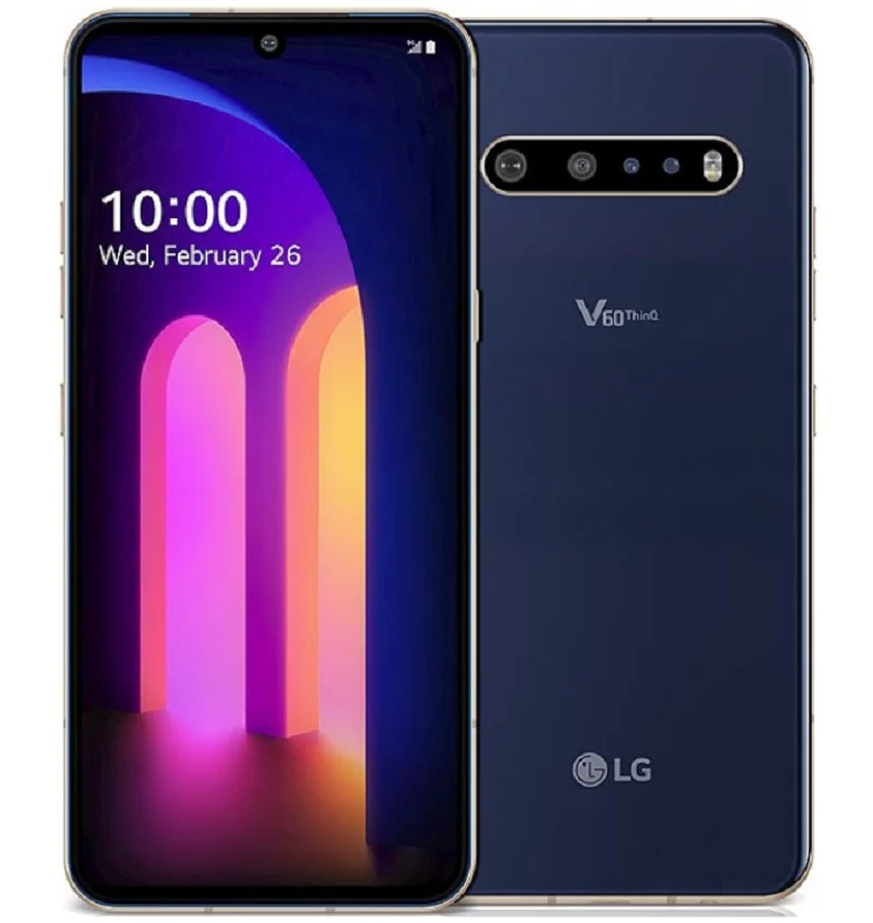 LG V60 ThinQ Original Japanese Version 6.8 inch Snapdragon 865 NFC 4G Mobile phone 8GB RAM 128GB ROM Android Smartphone