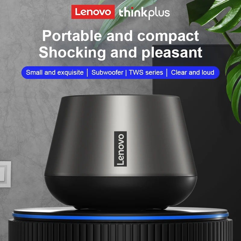 

Оригинальная Беспроводная портативная Bluetooth-Колонка Lenovo K3 Pro, уличная колонка, Мини Беспроводная колонка, 3D стерео музыка, объемный звук