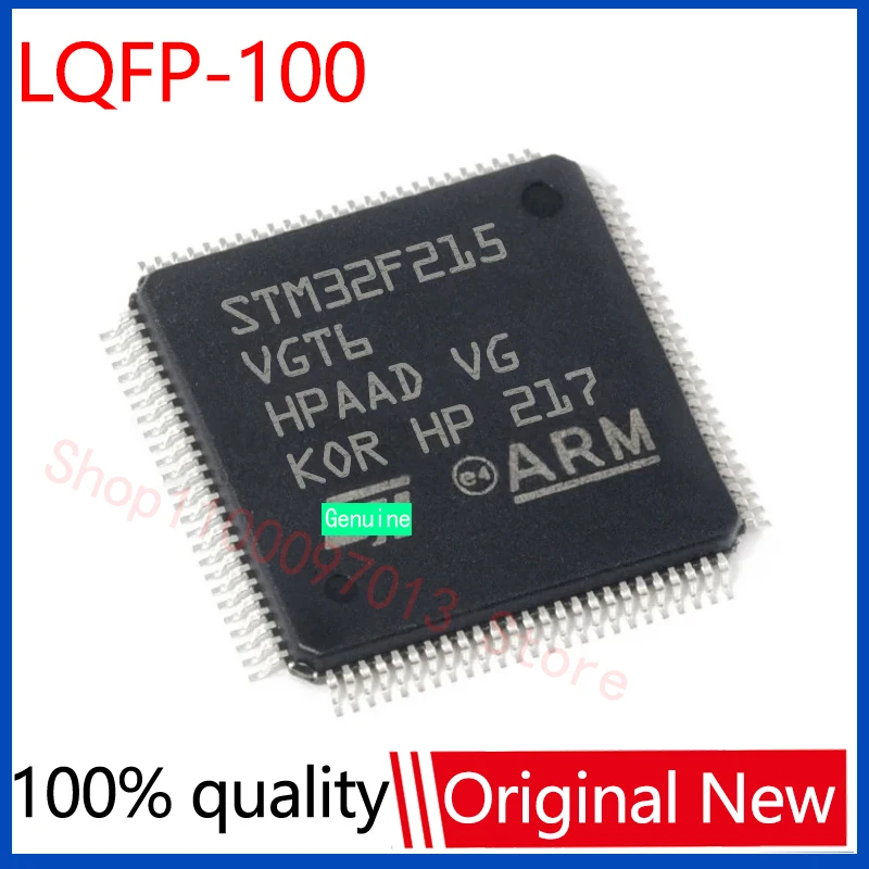 

32-битный микроконтроллер STM32F215VGT6 LQFP100 STM32F215 микроконтроллер MCU ARM чип новый оригинальный