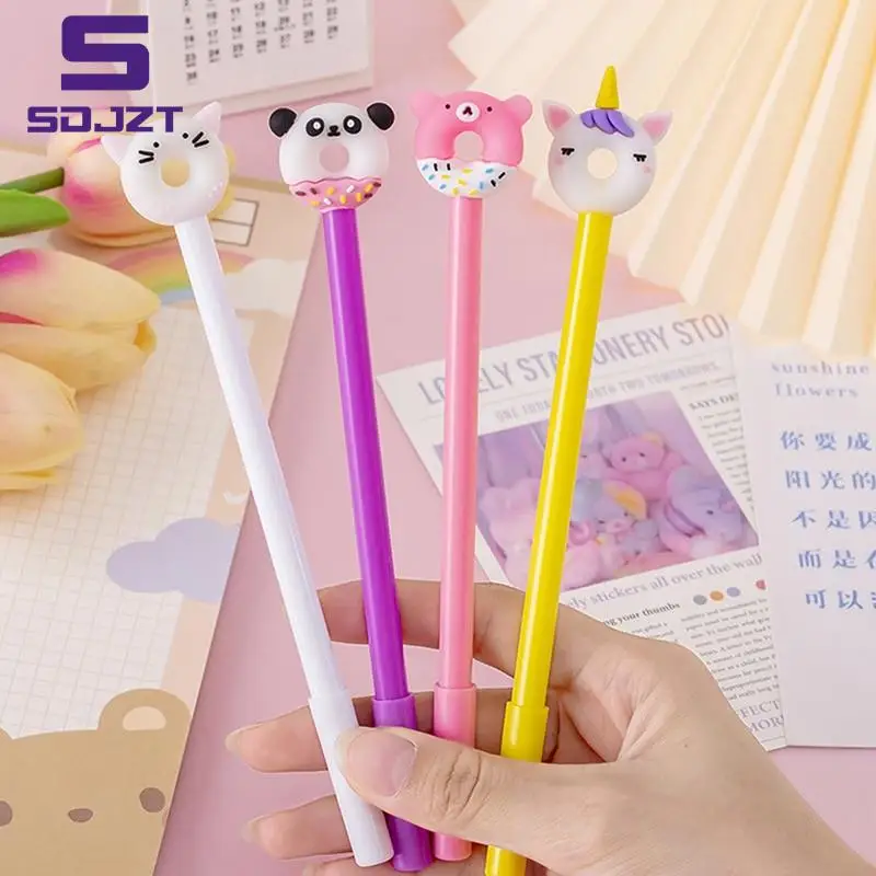 

1 Piece Stationery Cute Donut Animals School Office Kawaii Supplies Creative Stationery Sweet Lovely Pretty Gel Pen