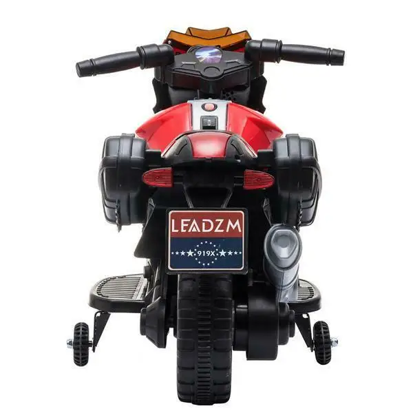 Детский Электрический мотоцикл игрушка для езды на велосипеде 6 В с питанием от
