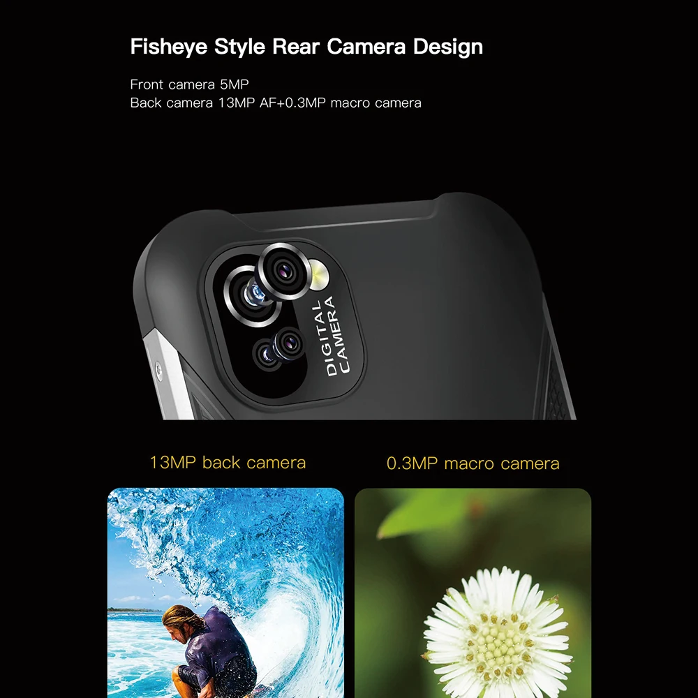 UNIWA W555 Android 12 4G Cellphone 5.71 Inch 3GB 32GB MT6761 Quad Core Mobile Phone 13MP Rear Camera 4000mA NFC Smartphone