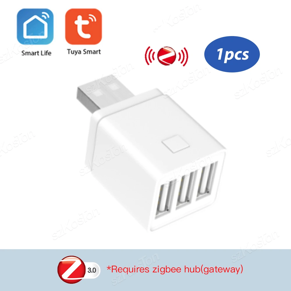 

Умный USB-адаптер SZKOSTON Wi-Fi/Zigbee 1/2/3 Gang