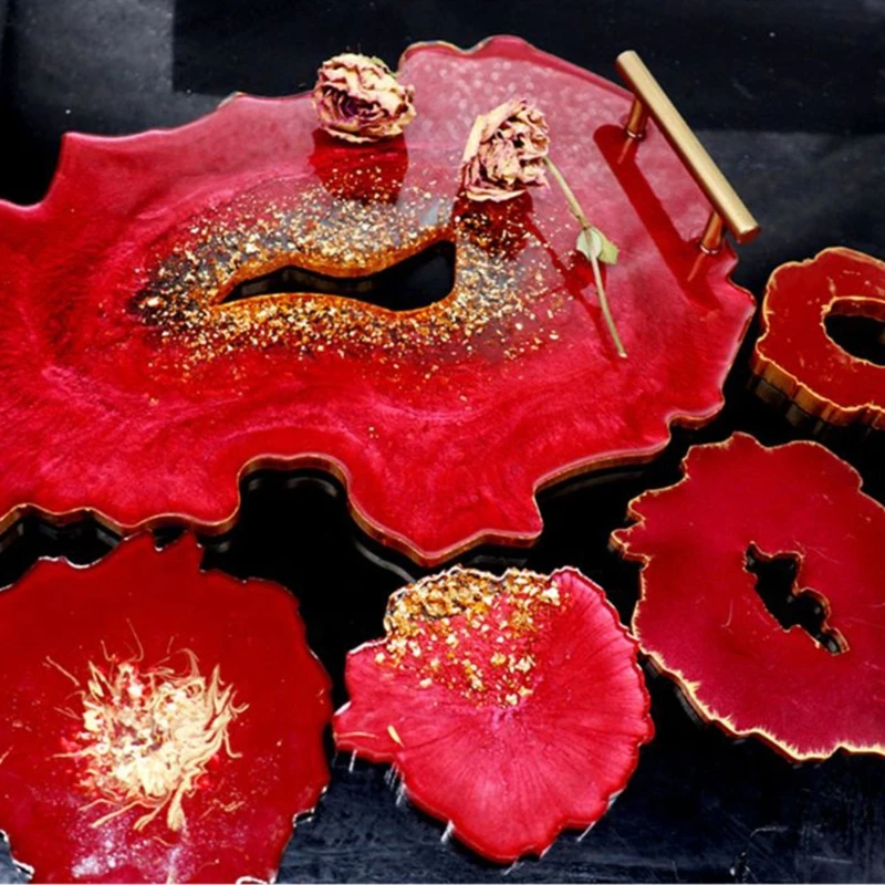 

6 Grids Broken Glass Sequins Suitable for Nail Art Decoration Resin Mold Mobile Phone Case Making Jewelry Making