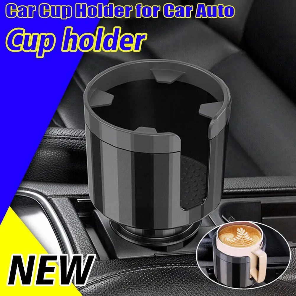 

Large Car Cup Holder Expander With Adjustable Base Cup Holder Adapter Organizer For Bottles And Cups ≤105mm Car Accessories B2D6