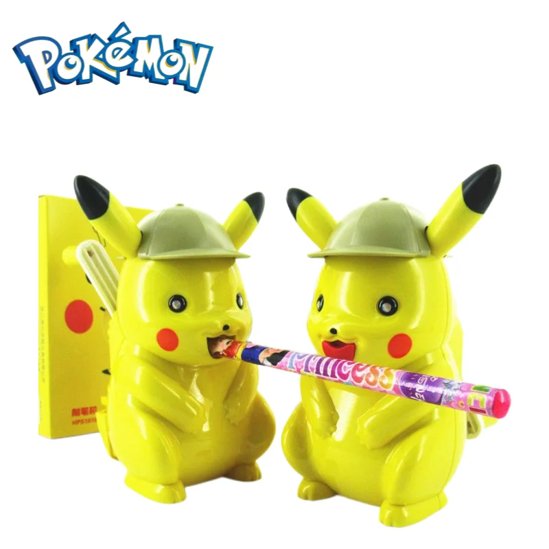 

Pokemon Pikachu Anime Cartoon Pencil Sharpener Automatic Pencil Sharpener Student Learning Stationery Hand Pencil Sharpener