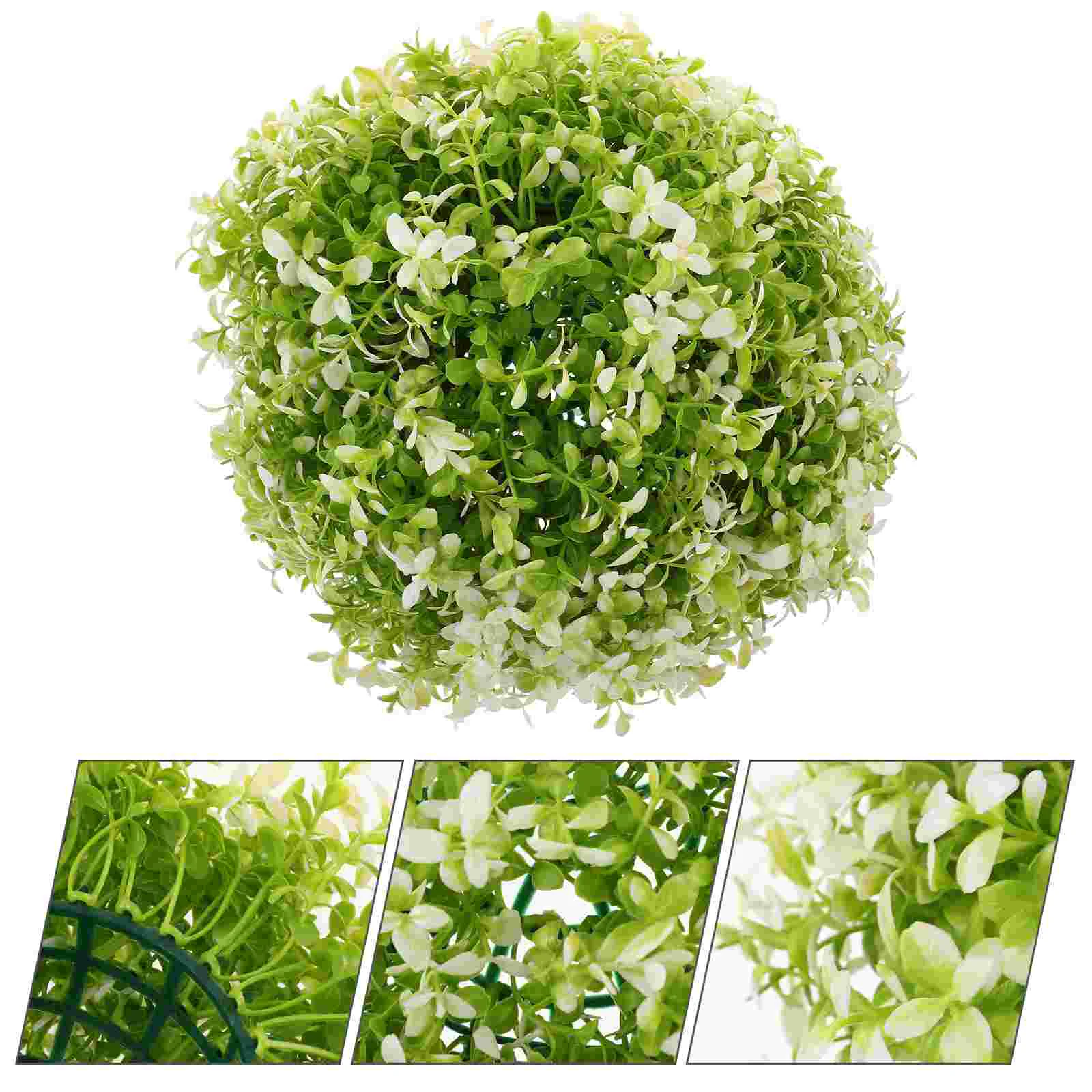

Grass Ball Tree Indoor Plants Simulation Balls Green Artificial Decorative Ceiling Ornaments Plastic