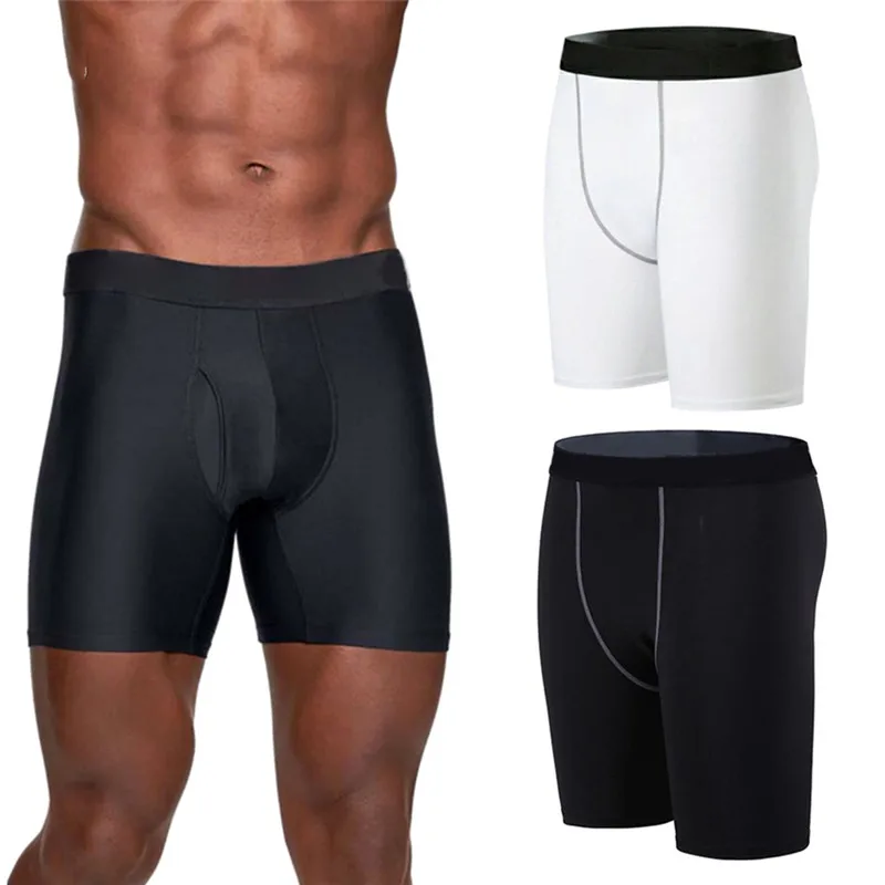Men Short Run Tights Men's Quick Dry Gym Fitness Sport Leggings Running Shorts Male Underwear Sport Shorts