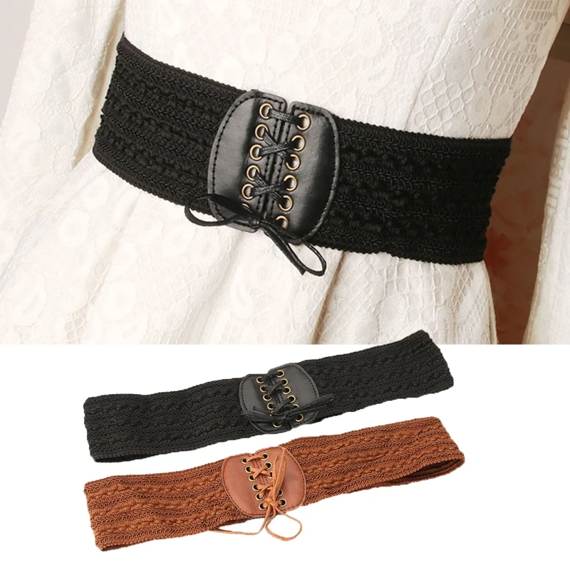 

Sexy Underbust Corset Top Push Up Belt Stretchy Belt For Dresses Elegant