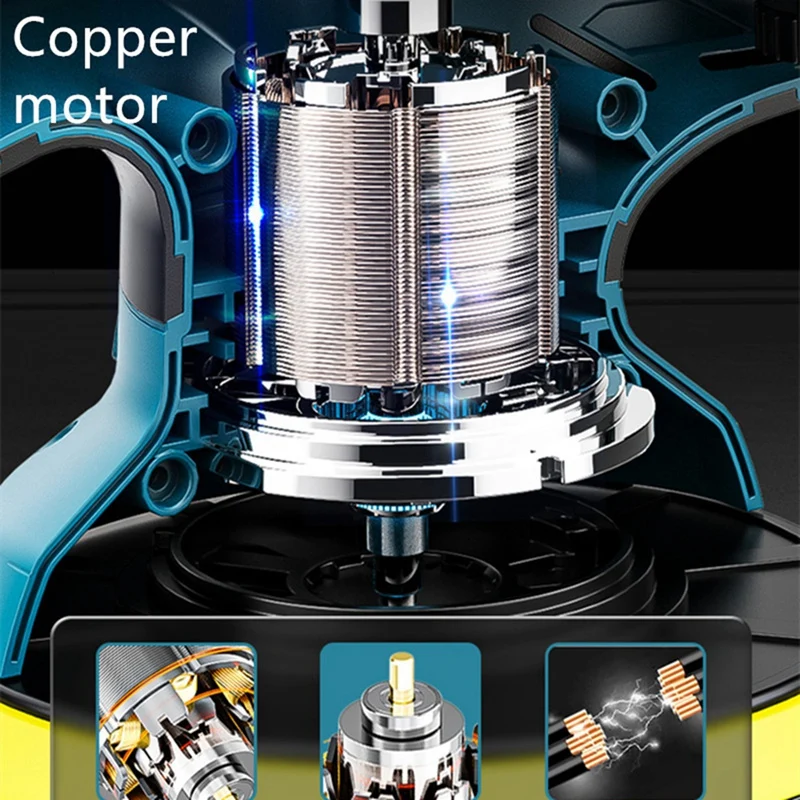 Беспроводной полировальный аппарат для автомобиля 12 В на батарейках