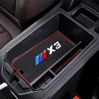 car central armrest storage box stowing tidying auto anti slip rubber for bmw x3 g01 x4 g02 x5 g05 x6 g06 x7 g07 car accessories