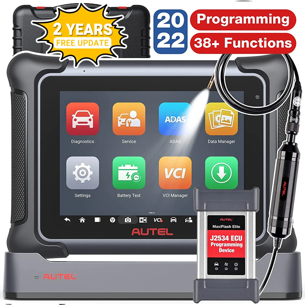 Autel MaxiSys Elite2 умный диагностический сканер без ограничения IP Elite II J2534 ECU