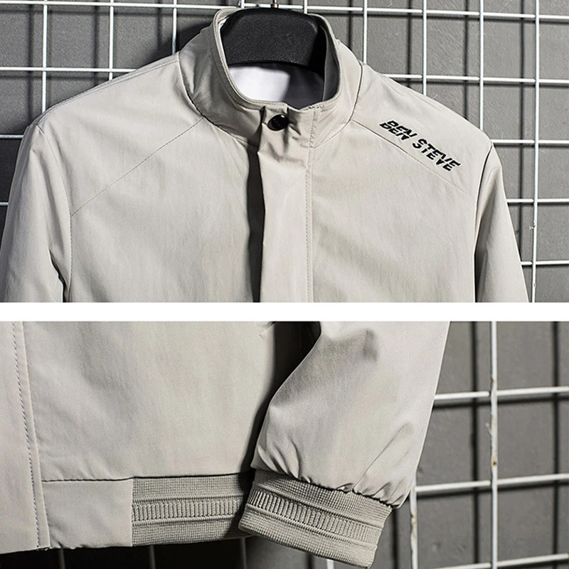 Новинка 2024 весенне-осенняя верхняя одежда мужская куртка в Корейском стиле