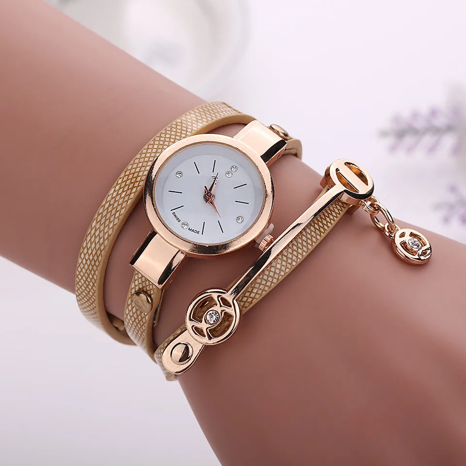 NO.2-7665  Metal Strap Wristwatch Bracelet Quartz watch Woman Ladies Watches Clock Female Fashion Women Watches