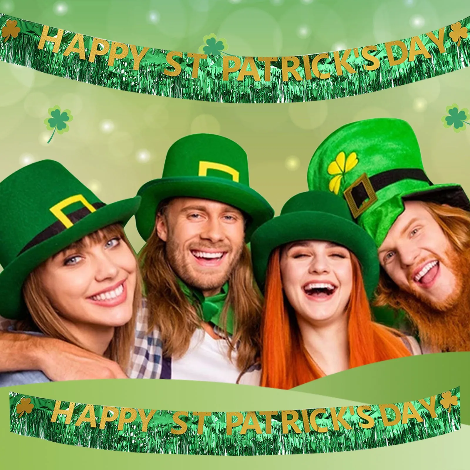 

1 шт., Декоративная гирлянда с изображением счастливых пейзажей