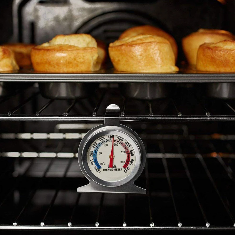 

1PC Stainless Steel Oven Cooker Thermometer Temperature Gauge Mini Thermometer Grill Temperature Gauge for Home Kitchen Food