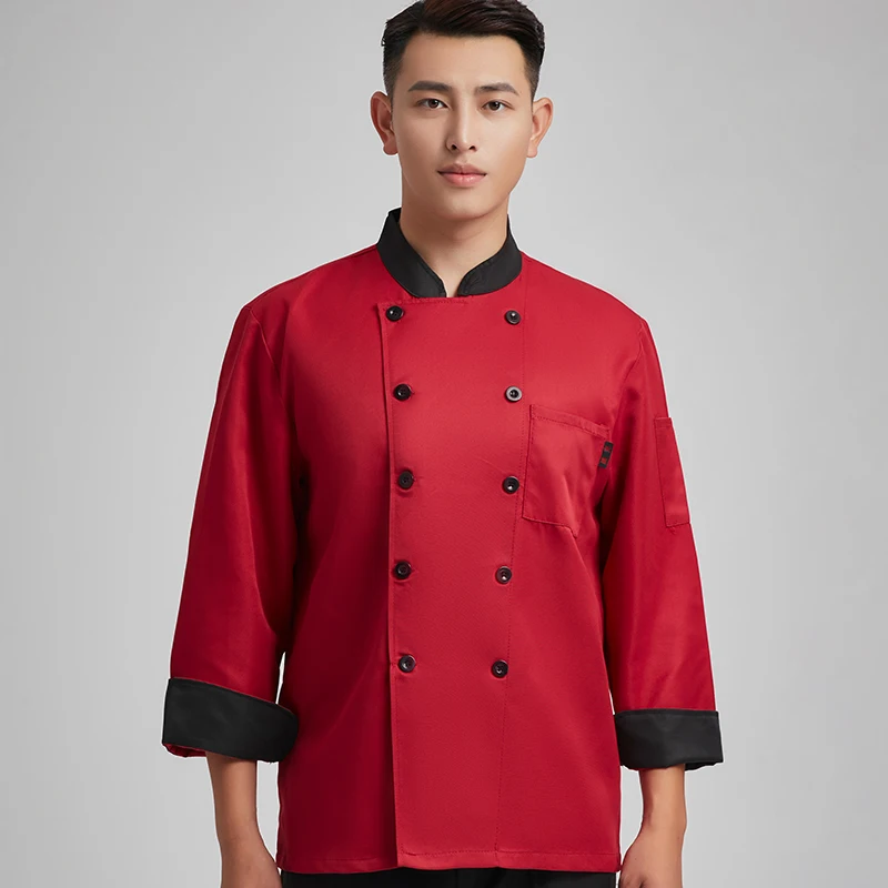 Мужская и женская униформа шеф-повара рабочая одежда Ресторан общественного
