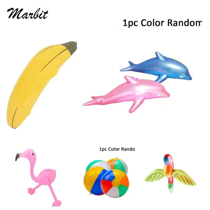 

1Pc Inflatable Flamingo Toys For Children Inflatable Swimming Pool Float Toy Garden Pool Decor Hawaiian Event Party Supplies