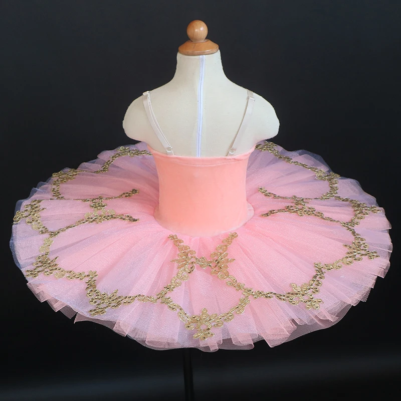 Детское платье персиковой балерины танцевальный костюм cygnet для выступлений |