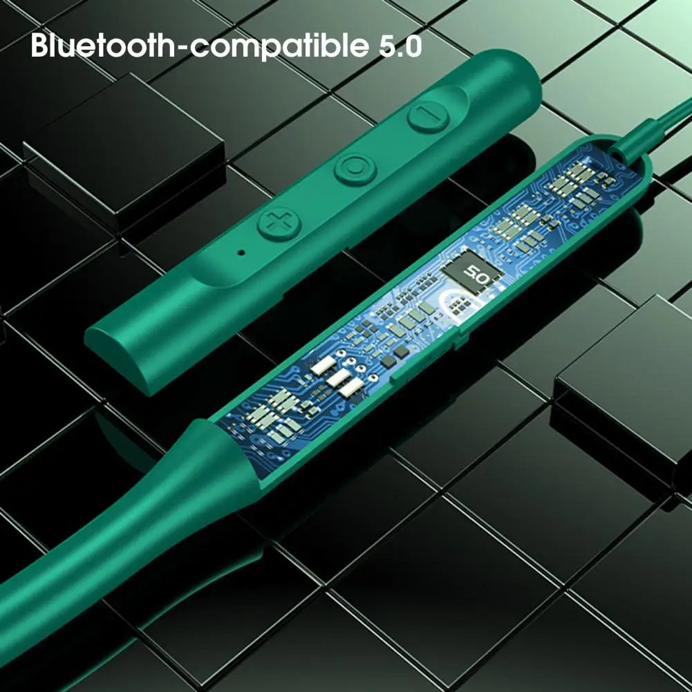 

Bluetooth-compatible Earphone Chic Labor-saving Practical Clear Calls Sensitive Bluetooth-compatible Headphone