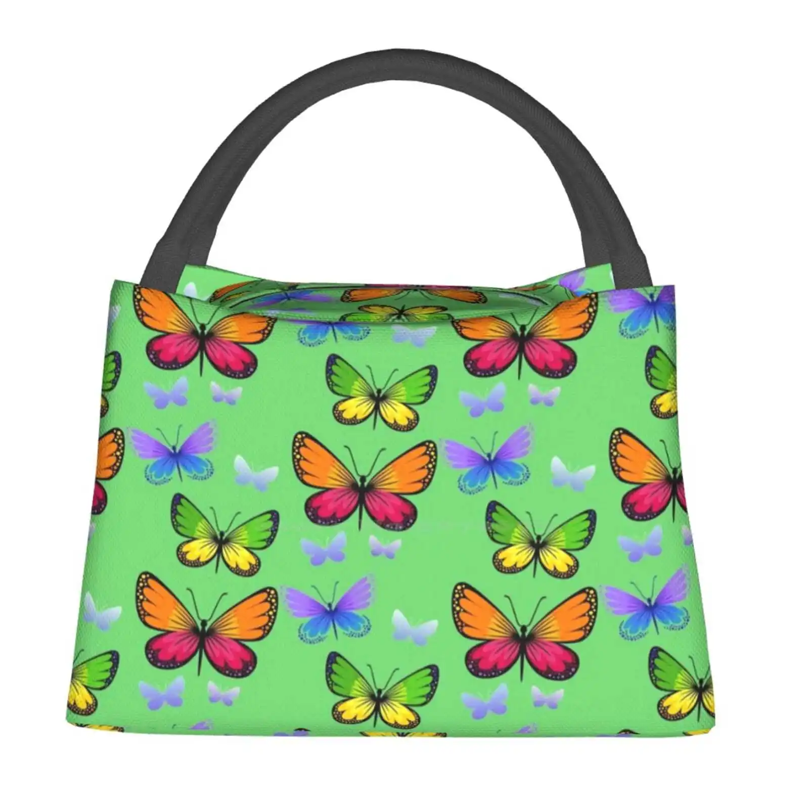 

Изолированная сумка с тропической бабочкой для путешествий, обеда, пикника, ужина, школы, Hlpina1, мама, новинка, самый популярный любимый год, З...