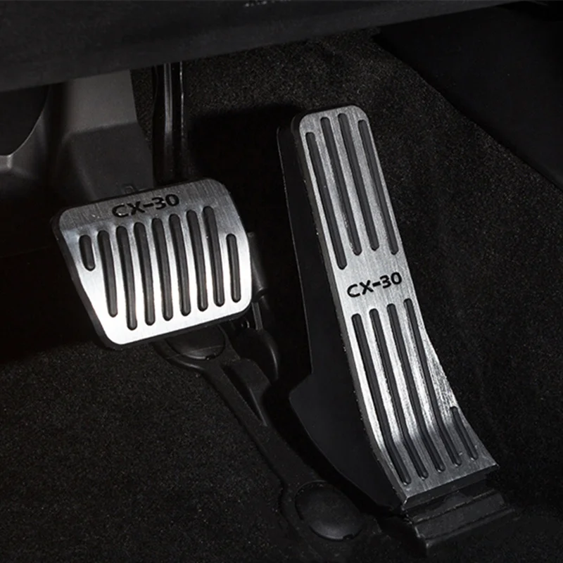 

For MAZDA CX-30 cab pedal modification special accelerator brake anti-skid metal pedal EV New arrivals high quality
