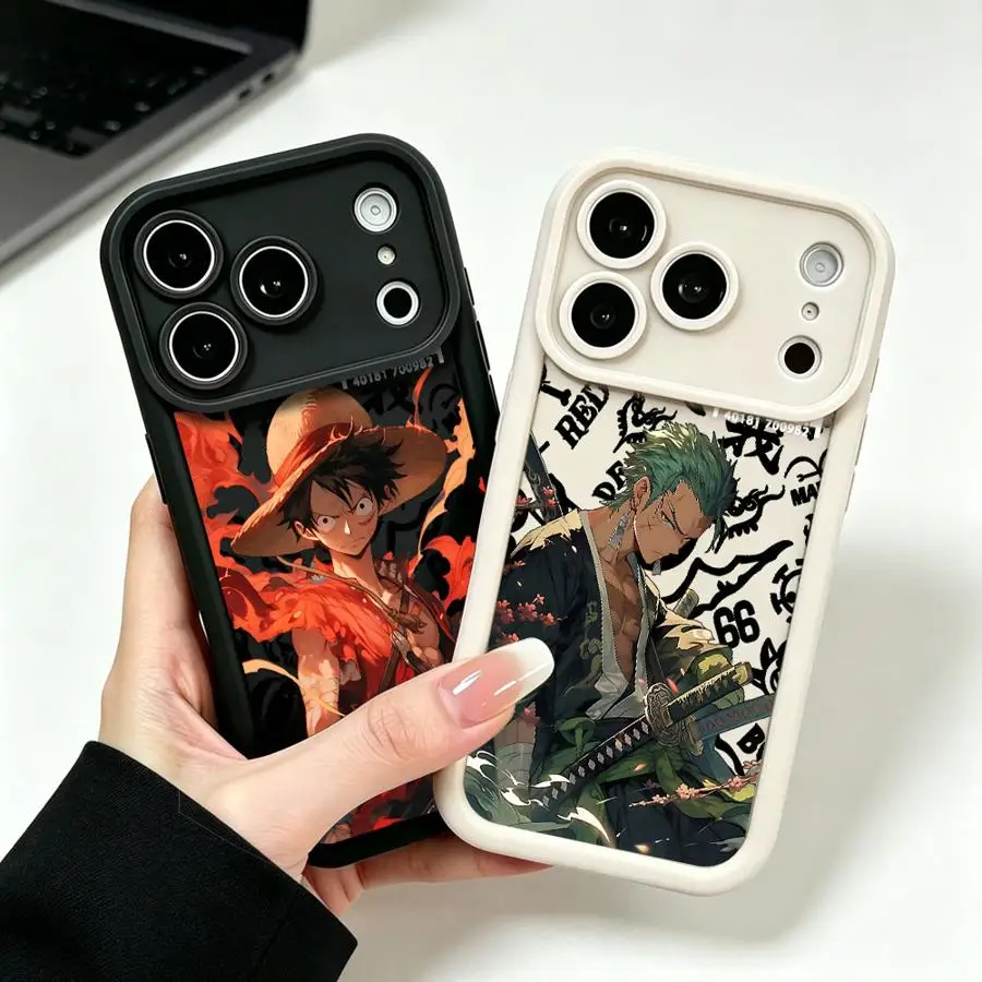 Фото Чехол для телефона Apple iPhone 17 Pro Max 14 Plus Air 16e 11 12 15 13 Mini XS XR 16 One P-Piece Luffy Zoro №1