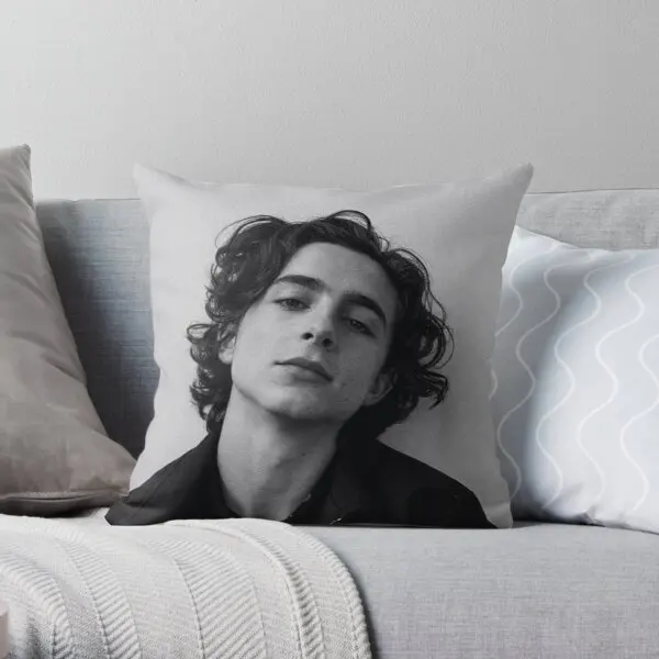 

Chalamet Printing Throw Pillow Cover Decorative Bedroom Office Wedding Case Anime Hotel Sofa Comfort Decor Pillows not include